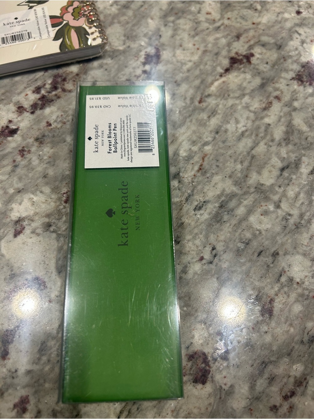 kate spade Floral Spiral Notebook & Matching Pen - NWT - Picture 6 of 6